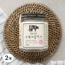 영준목장 수제크림치즈 딸기, 150g, 2개