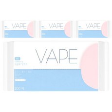 Vape 洗臉紙巾, 100張, 4包