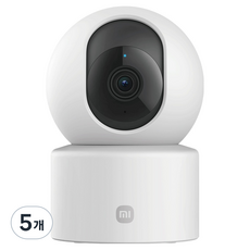 샤오미 1080P Wi Fi 홈캠 CCTV 스마트 카메라 C201 실내용, 5개, MBC57