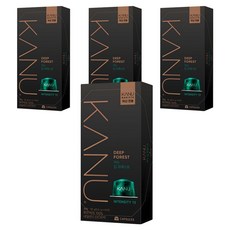 카누 바리스타 머신 전용 캡슐커피 딥포레스트, 9.5g, 10개입, 4개
