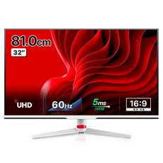 주연테크 4K UHD USB Type C 65W FreeSync HDR 모니터 화이트, 81cm, V32UE-E(일반)