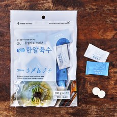 삼천포 통멸치로 우려낸 한알육수 25개입, 100g, 1개