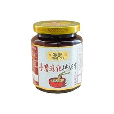 寧記台灣麻辣拌麵醬，醬香醇厚，炒菜/肉絲/拌麵/沾醬皆適宜, 280g, 1罐