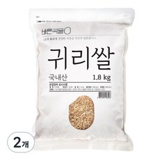 바른곡물 국산 귀리쌀, 1.8kg, 2개