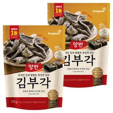 Dongwon 東遠 Yangban 兩班 經典乾炸海苔片, 50g, 2包