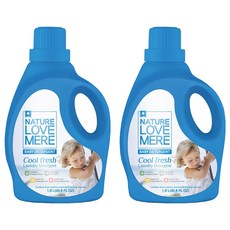 네이쳐러브메레 친환경 유아세제 쿨 프레쉬, 2개, 1.8L