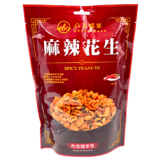 八豆聯軍 麻辣花生, 花椒濃辛滋味, 多種辣椒, 隨手包設計, 100g, 1包