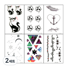 미니타투 세트, KT367, KT368, KT369, KT370, KT371, KT372, 2세트
