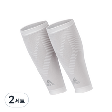 아디다스 카프 컴프레션 슬리브 2p, 2세트, 화이트