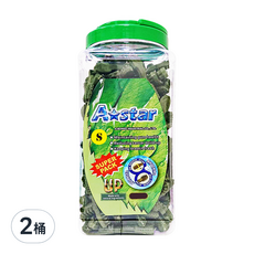 A star 多效能雙頭潔牙骨，雙向動能刷頭設計，Q軟有嚼勁，幫助物理性潔牙, 1.9kg, 2桶