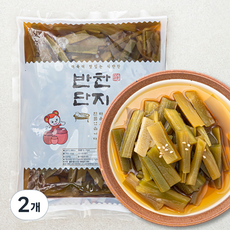 반찬단지 궁채절임, 1kg, 2개