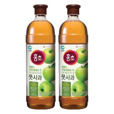 홍초 풋사과 식초, 1.5L, 2개