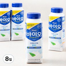 매일바이오 드링킹 플레인, 250ml, 8입