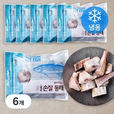 곰곰 손질 동태 (냉동), 700g, 6개