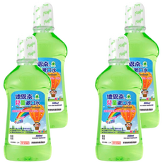 Day and Night 德恩奈 兒童漱口水 蘋果, 500ml, 4瓶