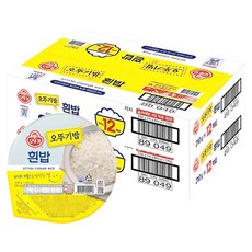 오뚜기 흰밥, 24개, 210g