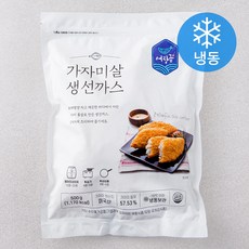 어장금 가자미살 생선까스 (냉동), 500g, 1봉