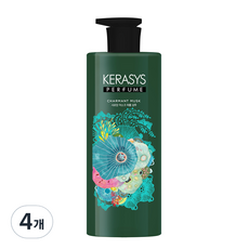 케라시스 샤르망 머스크 퍼퓸 샴푸, 600ml, 4개