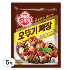 오뚜기 짜장 깊고 풍부한맛 1kg 5개