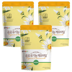 gomgom 洋甘菊茶, 有機洋甘菊, 1.5克 x 50包, 1.5g, 3袋
