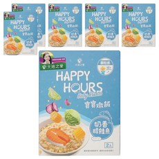 HAPPY HOURS 寶寶燉飯 奶香醇鮭魚 12個月以上 2入, 300g, 6盒