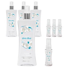 Body Fantasy Body Mist 清新白麝香 236ml + 29ml, 4組