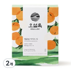 오설록 영귤섬 아이스티 스틱형 티백, 2g, 20개입, 2개