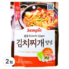 Sempio 膳府 泡菜鍋專用醬汁，75g，2人份, 2包