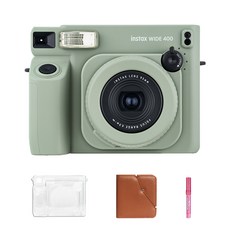 Instax Wide 400 Wide 400+專用殼 透明+寬版相冊 隨機出貨+Mipen 隨機出貨組, 1組, 寬 400