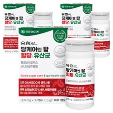 유한메디카 당케어 엔 탑 혈당 유산균 10.5g, 3개, 30정 3개, 30정