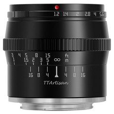 TTArtisan 50mm F1.2 후지필름 X마운트 렌즈