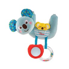 Chicco 多功能無尾熊吊掛玩具，適用於6個月以上寶寶，推車/嬰兒床懸掛玩具, 1個