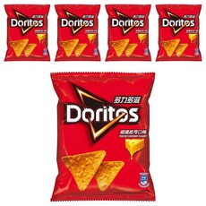 Doritos 多力多滋 玉米片 超濃起司, 40g, 5包