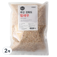 마켓밀러 국산 강화도 참새우, 500g, 2개