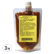 이르카 토피 카라멜, 300g, 3개