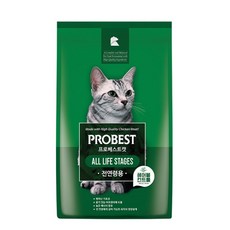 프로베스트 고양이 사료, 2kg, 1개, 헤어볼