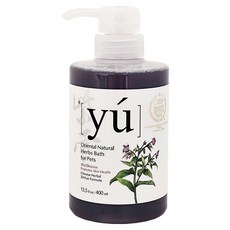 yu 東方森草 寵物沐浴乳 紫雲肌膚修護配方 犬貓用, 天然草本配方, 舒緩皮膚, 13.5 oz / 400 ml, 400ml, 1瓶