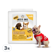 케이알펫츠 강아지 가성비 1단계 배변패드, 100매,