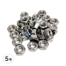Ino工具六角螺帽 不鏽鋼 M10 HN106 30入, 5個
