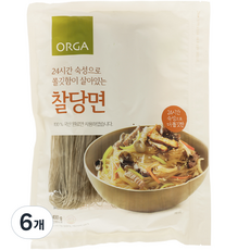 ORGA 24시간 숙성 찰당면, 400g, 6개