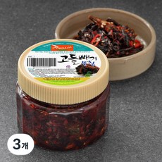 강경신안 고들빼기 무침, 500g, 3개