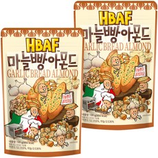  HBAF 마늘빵 아몬드, 190g, 2개 