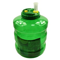 果實酒浸泡酒發酵用PET瓶 10L+3片氣鎖, 1個