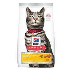 Hill's 希爾思 SCIENCE DIET 成貓 泌尿道毛球控制 雞肉特調 乾飼料, 維持消化功能及免疫力，促進整體健康, 雞肉, 1.58kg, 1袋