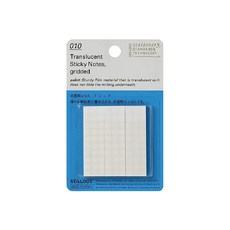 STALOGY Nitto 便利貼 方格 Set, 半透明薄膜, 半透明, 3本, 1包