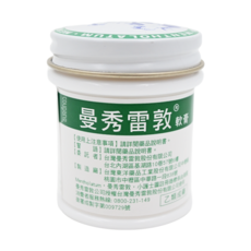 MENTHOLATUM 曼秀雷敦 軟膏, 35g, 清新薄荷香氣, 緩解蚊蟲叮咬引起的皮膚搔癢紅腫, 暫時緩解肌肉與關節痠痛, 舒緩感冒胸部不適, 1罐