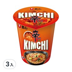 NONGSHIM 農心 辛辣白菜風味杯麵 75g, 3入