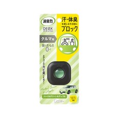 ST 雞仔牌 消臭力 DEOX 車用夾式芳香消臭劑 2ml (草本蘋果香), 草本+蘋果香, 1個