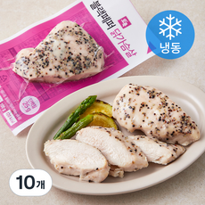 오쿡 블랙페퍼 닭가슴살 (냉동), 100g, 1개입, 10개 100g, 10개
