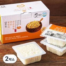 한둘 명인이 만든 손순두부 6개입, 840g, 2박스